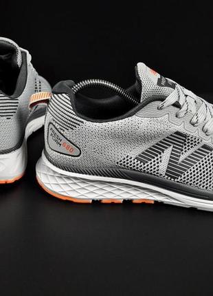 New balance 680 all gray5 фото