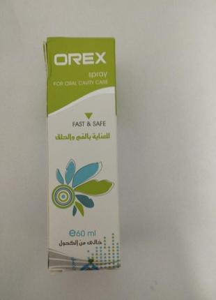 Orex спрей для догляду за ротовою порожниною2 фото