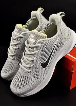 👟кросівки чоловічі nike air running all gray👟6 фото