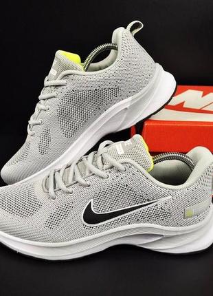 👟кросівки чоловічі nike air running all gray👟2 фото