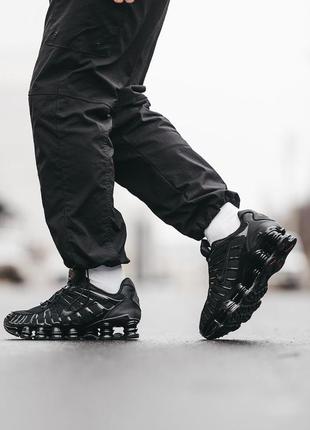 Мужские кроссовки nike shox tl #найк