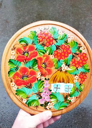 Handmade картина доска расписная  ручная работа