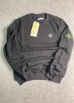 Чорний та білий світшоти stone island