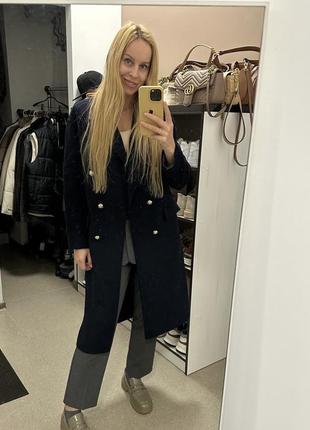 Идеальное плотное шерстяное пальто от бренда zara4 фото