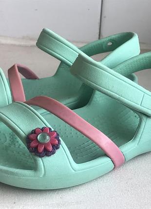 Босоножки кроксы crocs 24р. оригинал