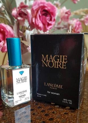 Женская туалетная вода magie noire lancome (ланком магия) в тестере 50 мл производства оаэ diamond