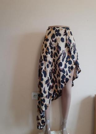 Сексуальная юбка массивный тигровый принт1 фото