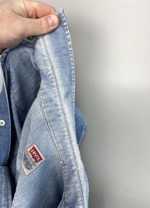 Levi’s orange tab винтаж овершает деним9 фото