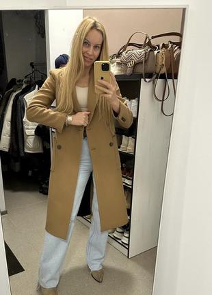 Идеальное плотное пальто от бренда zara5 фото