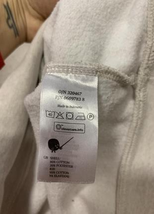 Худи кофта с капюшоном светлый серовато-бежевый удлиненный от monki