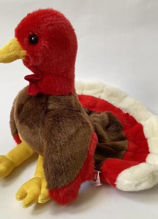 Велика колекційна плюшева іграшка павичів 🦚 ty