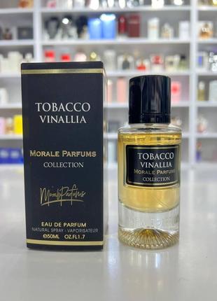 Парфумована вода morale parfums tobacco vinallia 50 ml