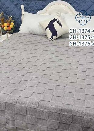 Флисовый плед простынь