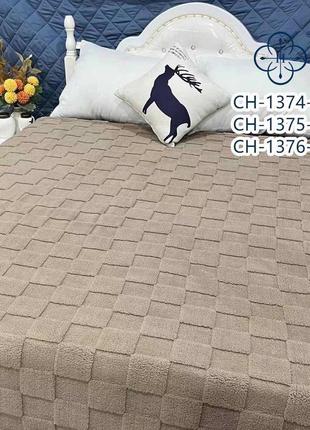 Флисовый плед простынь