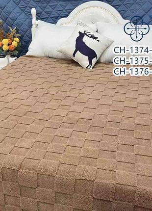 Флисовый плед простынь