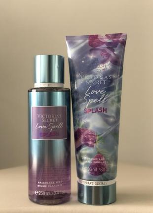 Новий лімітований аромат від victoria’s secret love spell splash