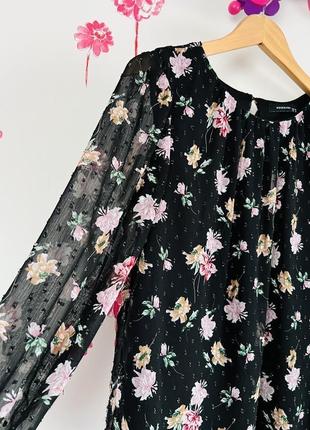 Reserved блуза в квітковий принт4 фото