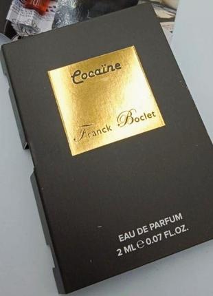 Cocaïne  franck boclet 
eau de parfum
2 ml