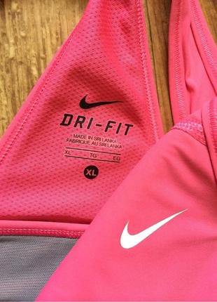 Спортивный розовый топ nike оригинал2 фото