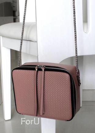 Шкіряна сумочка сумка кроссбоди crossbody anko