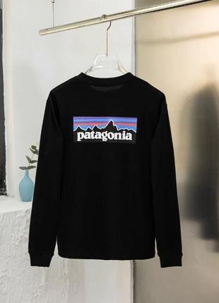 Кофта лонгслив patagonia relaxed fit longsleeve размеры l, xl, xxl