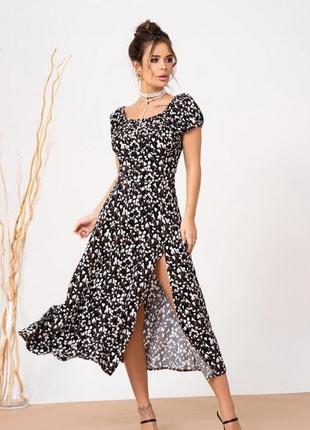 Платье для женщин цвет черный fi_007238