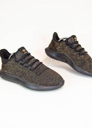 Adidas tubular shadow triple black кросівки оригінал! р 36-37 23 см