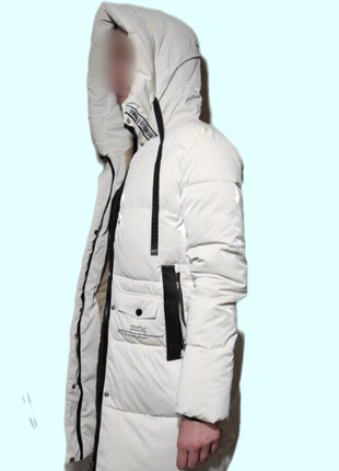 Куртка демисезонная белого цвета2 фото