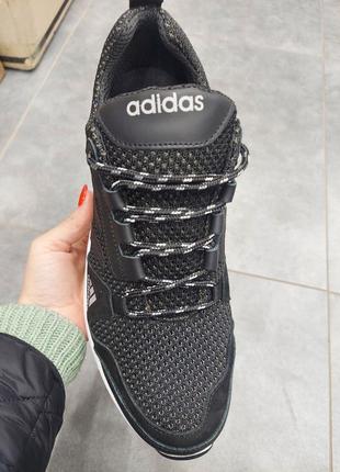 Кроссовки adidas terrex (адидас террекс) кожа сетка4 фото