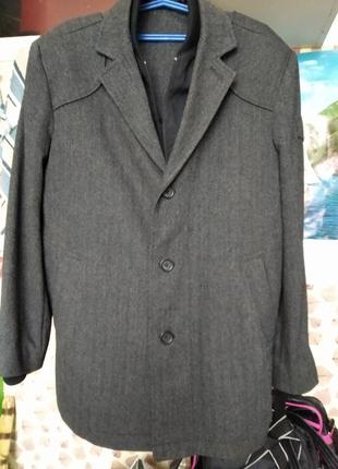 Пальто мужское,короткое,новое. италия,"in.tes. pra".4 фото