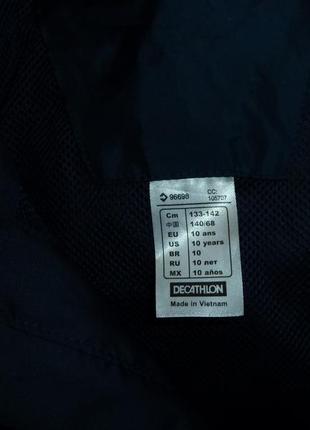 Куртка, ветровка, дождевик decathlon на 10 лет в идеале3 фото