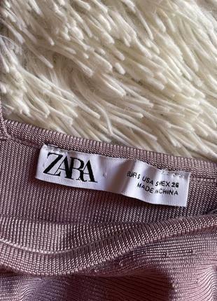 Топ с рюшами zara5 фото