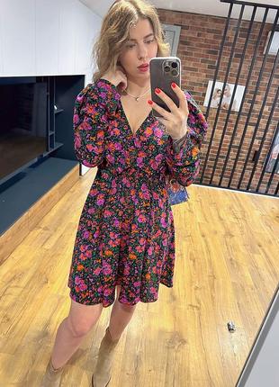 Цветочное новое платье от shein 🌸🌺
