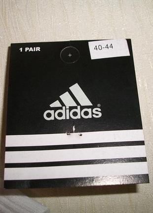 Білі шкарпетки "adidas"4 фото