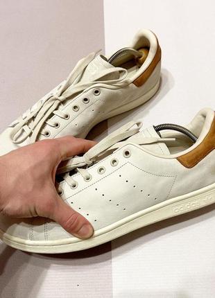 Мужские оригинальные кроссовки adidas stan smith кожаные 46 размер4 фото