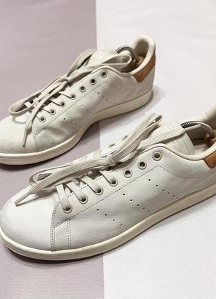Мужские оригинальные кроссовки adidas stan smith кожаные 46 размер2 фото