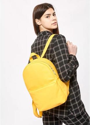 Женский рюкзак sambag brix rqh желтый2 фото