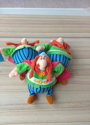 М'яка колекційна іграшка сільський староста з мультфільму про астерікса та обелікса