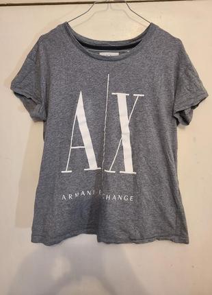 Футболка armani axchange.