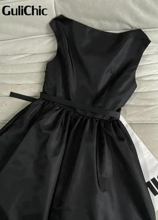 Чорне базове плаття, нарядне плаття