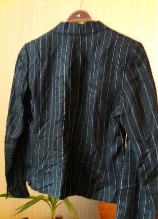 Льняной укороченный пиджак #ralph lauren #оригинал2 фото