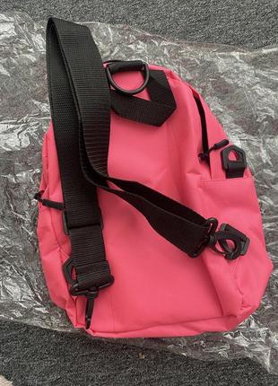 Мини рюкзак розовый для девочки2 фото