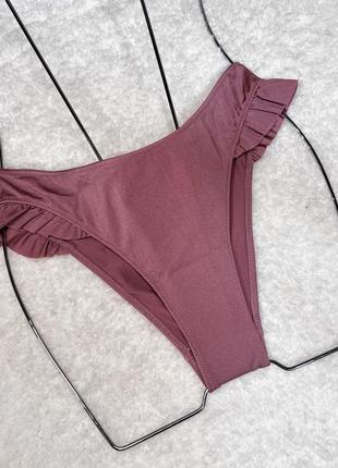 Купальные трусики с рюшами h&m