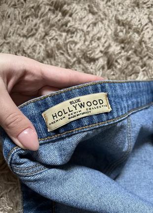 Стильна джинсова юбка спідниця3 фото