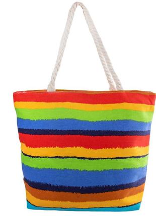 Женская пляжная тканевая сумка valiria fashion 3detal1816-24 фото