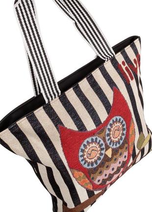 Женская пляжная тканевая сумка valiria fashion 3detal1810-96 фото