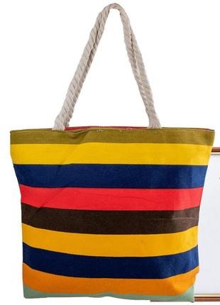 Женская пляжная тканевая сумка valiria fashion 3detal1816-38 фото