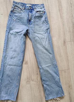 Джинсовые брюки pull &amp; bear 38 р