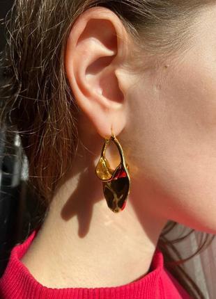Брендовые серьги 3