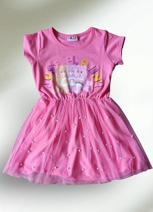 Платье с мишками